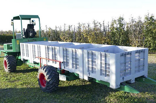 Самоходный контейнеровоз для сбора урожая AF-PP